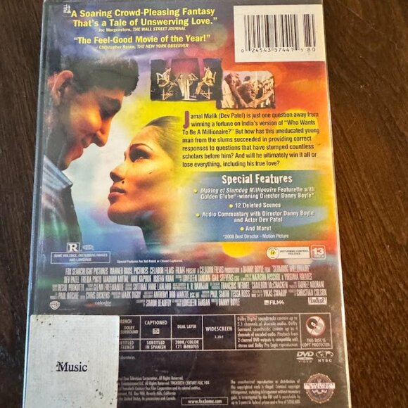 Slumdog Millionaire (DVD, 2009) NEW/Sealed - Picture 2 of 2